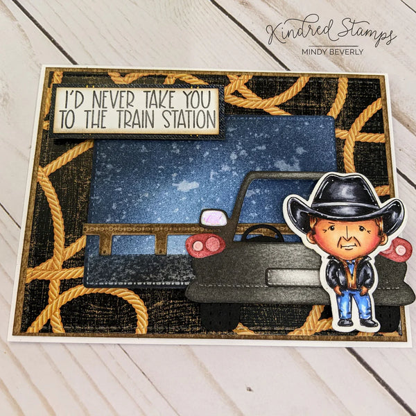 Drive in Memory Dex Die Kindred Stamps