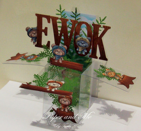 Clear 3-D Pop-Up Boxes