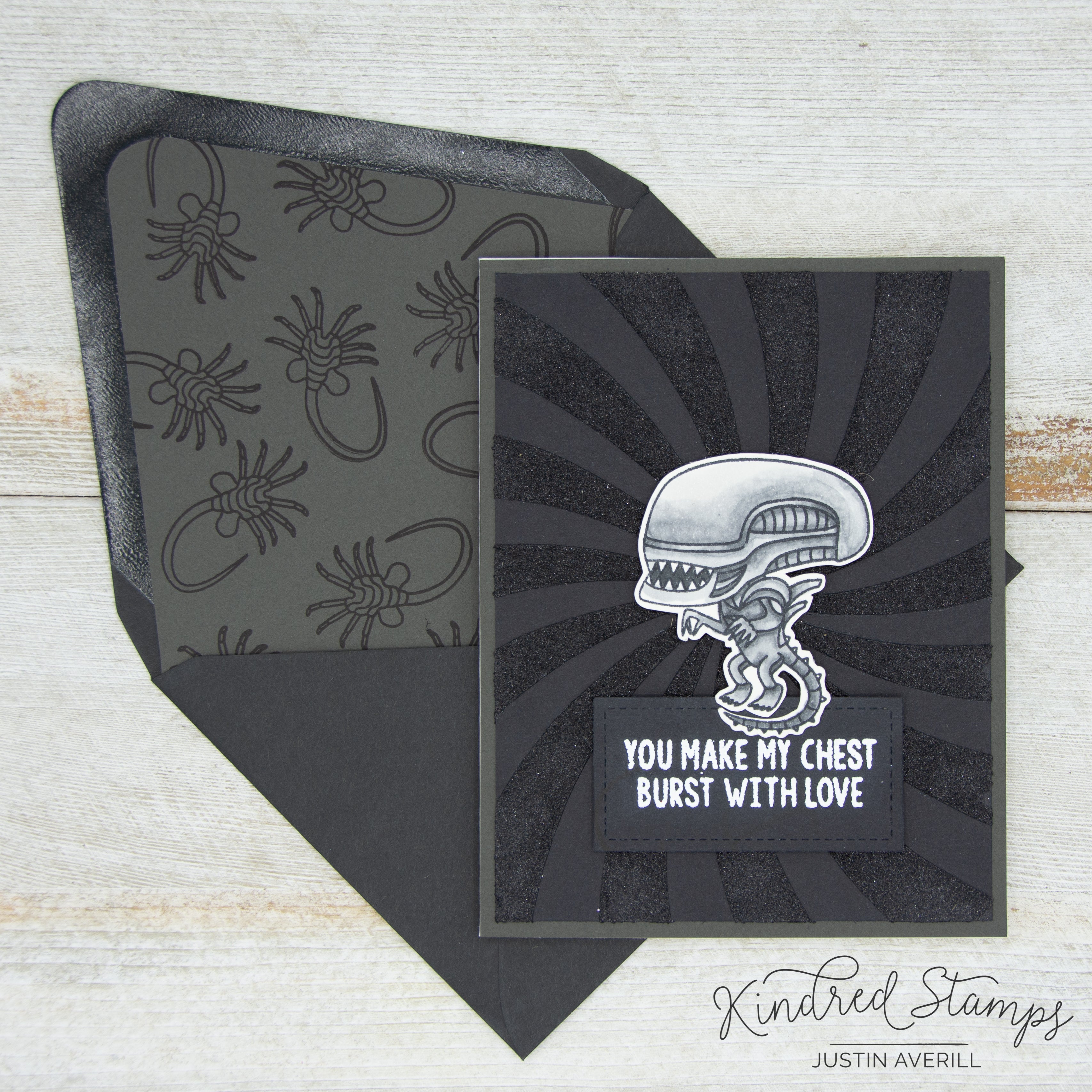 A Card Bursting with Love!