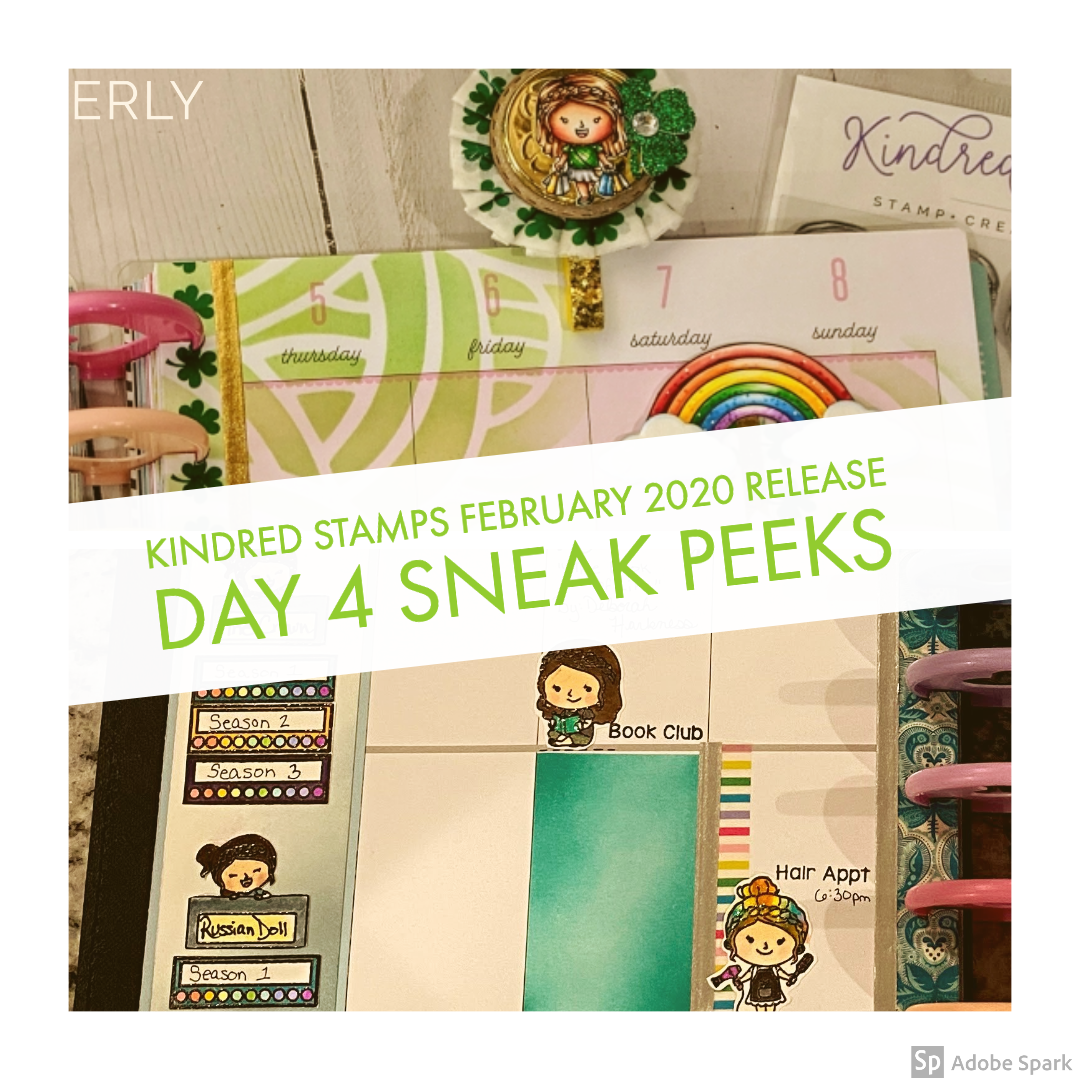 February Release Day 4: Kindred Stamper and Kindred Plans: Hobbies and Friends