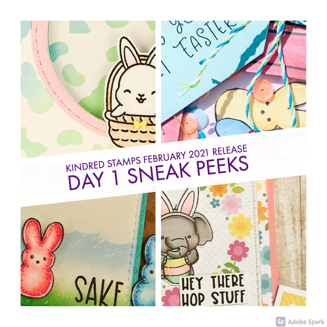 February Release Day 1: Bunny Buddies and Easter Treats - Kindred Stamps