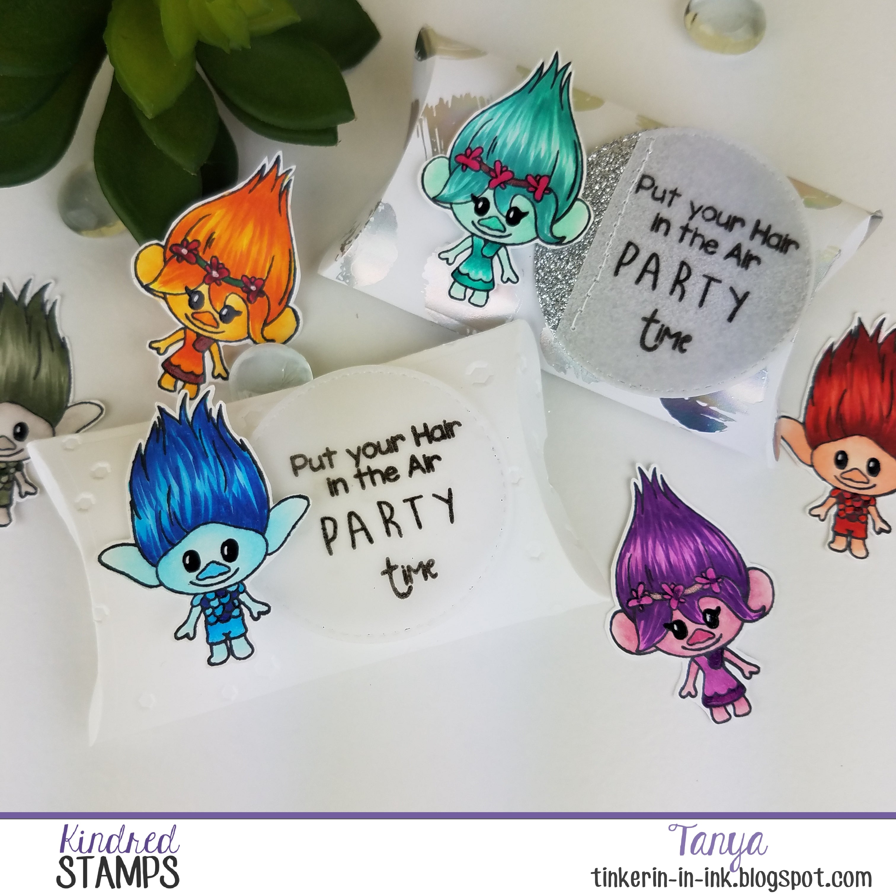 Hair in the Air Pillow Boxes