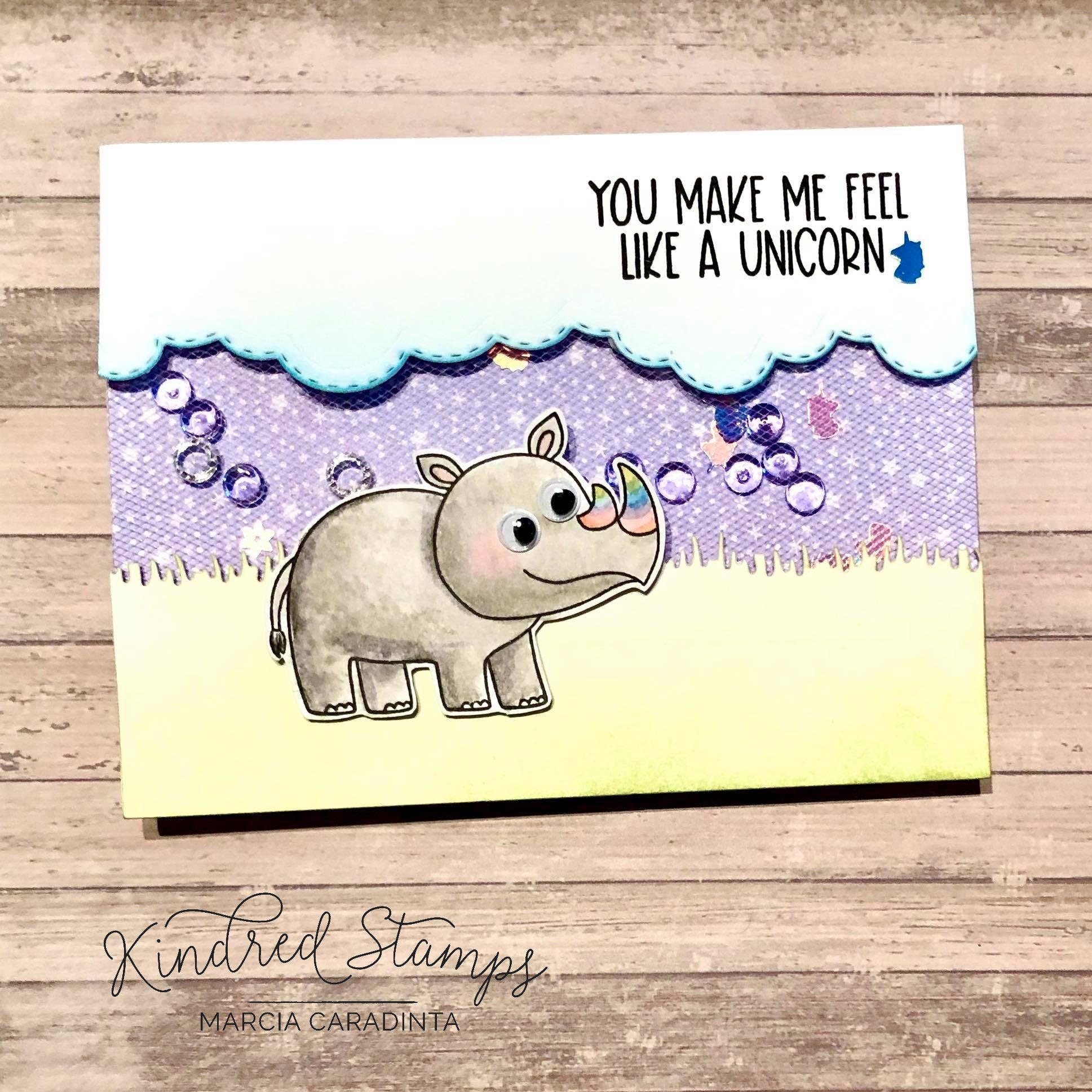 Like A Unicorn - Kindred Stamps