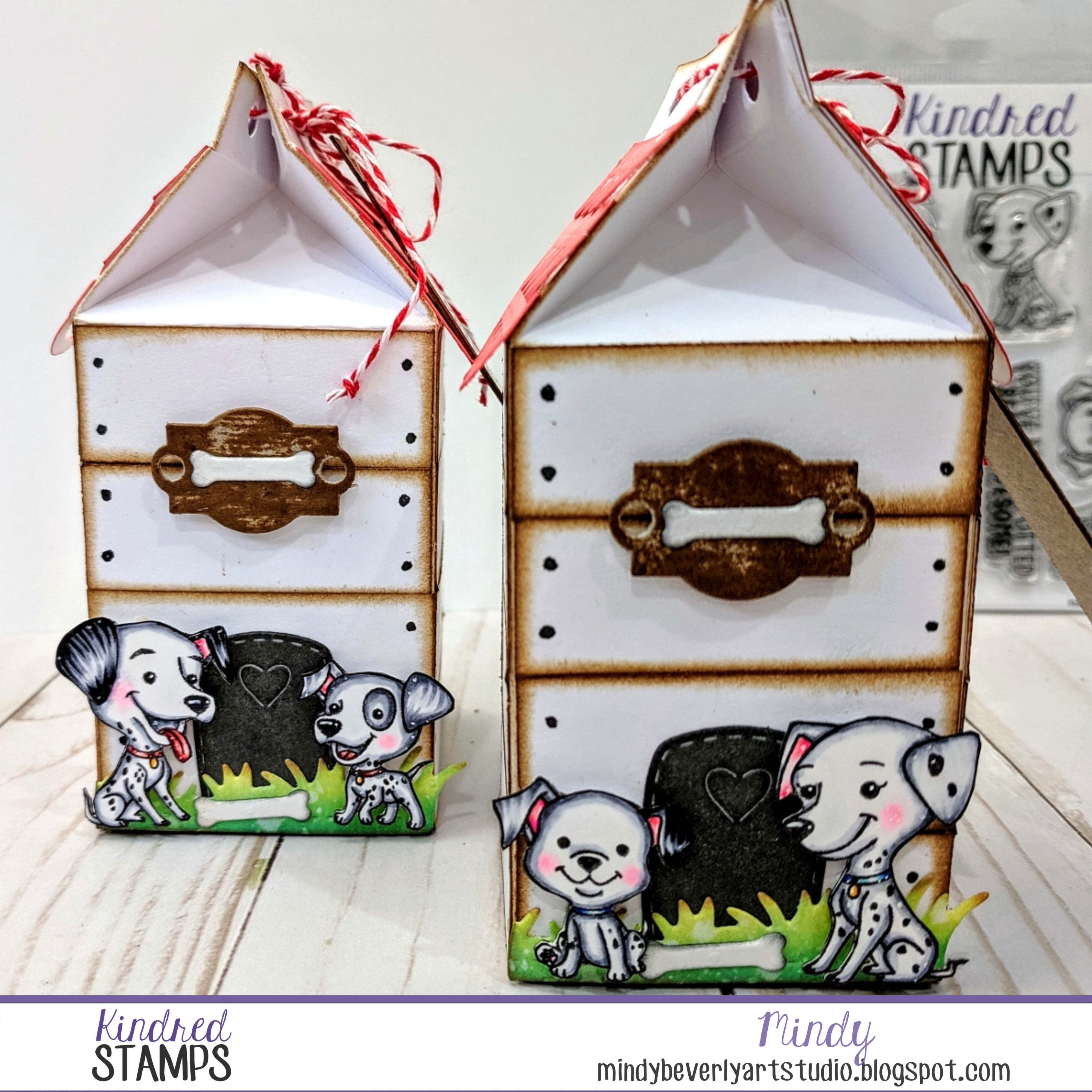 A Bit Spotted Dog House Treat Boxes