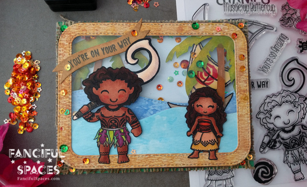 Polynesian Adventurers Stamp Set