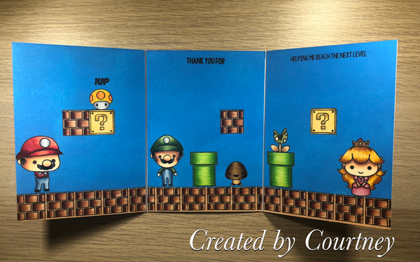 Creating a Simple Tri-Fold Card with Plumber Brothers