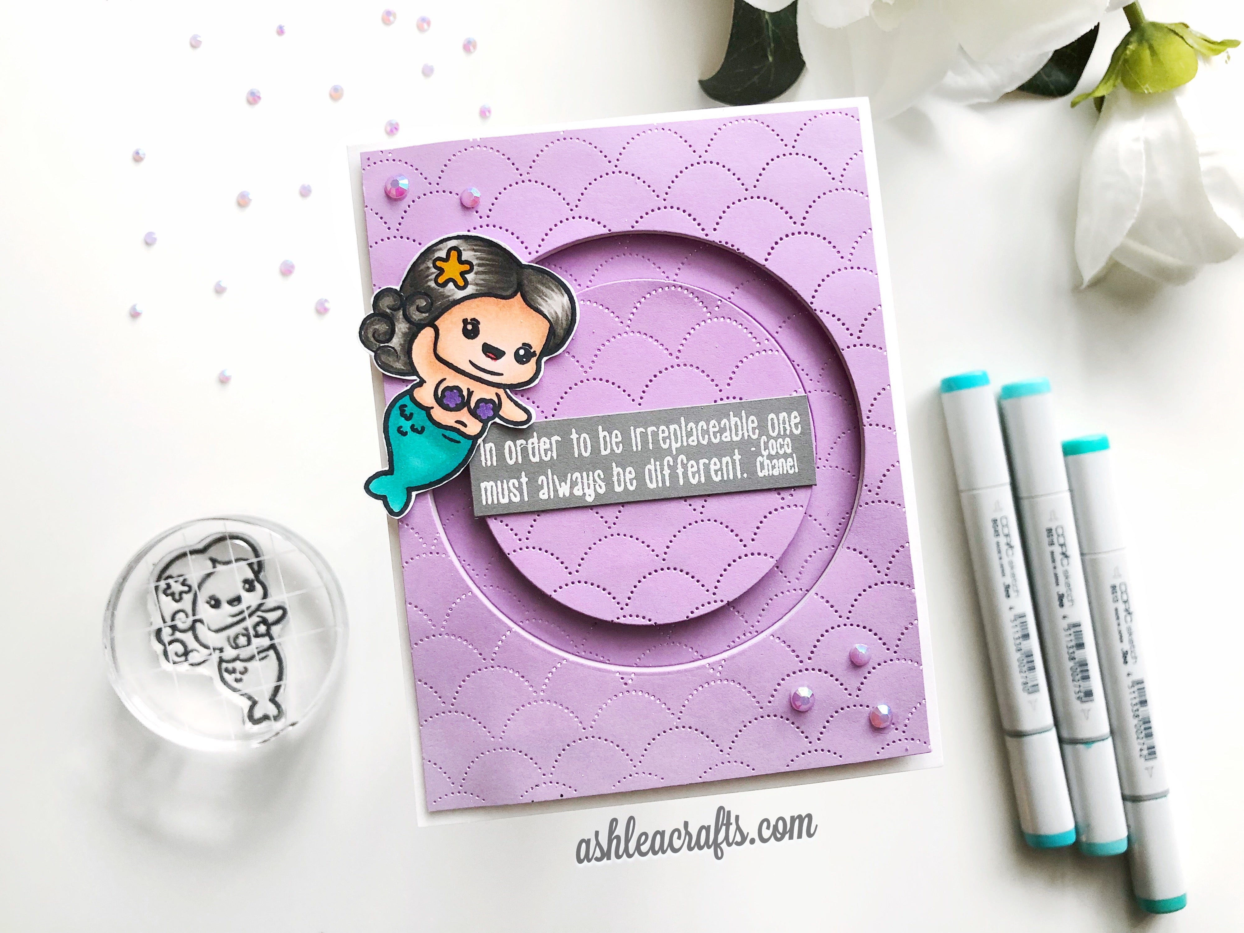 Mermaid Action Card