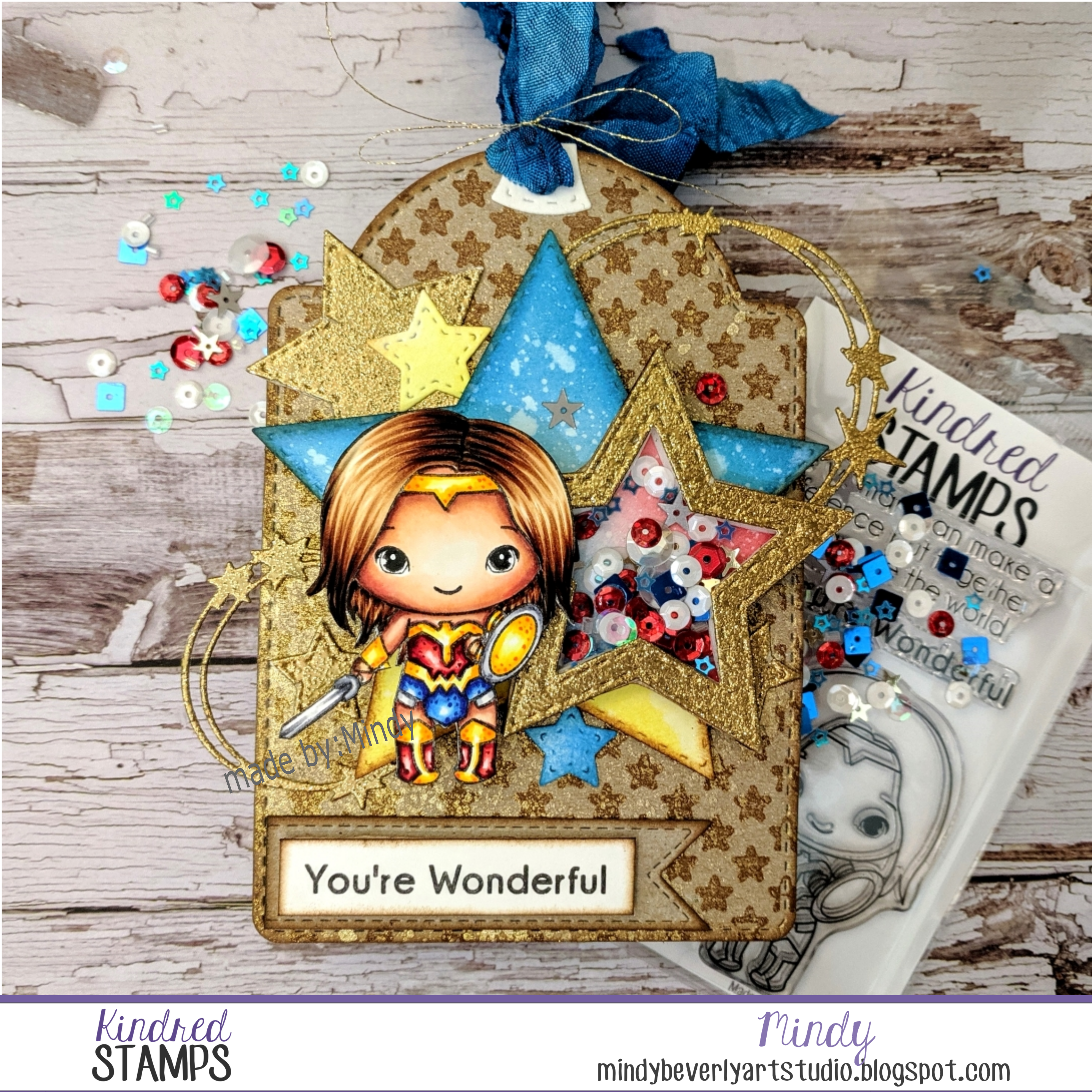 You're Wonderful Tag Tutorial