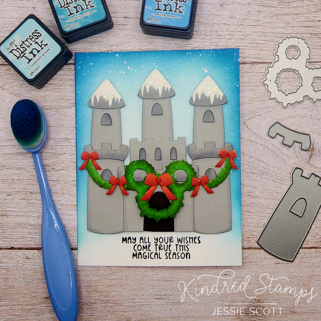 Winter Castle Add On Die