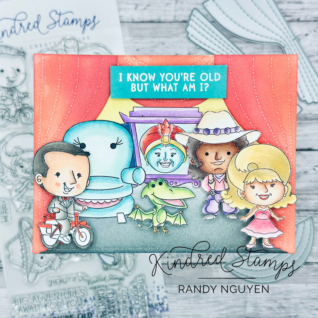 PRE ORDER Stage Curtain Craft Die