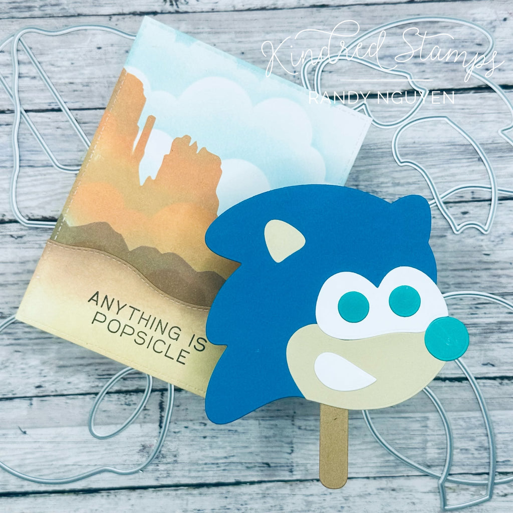 Cartoon Popsicle Craft Dies