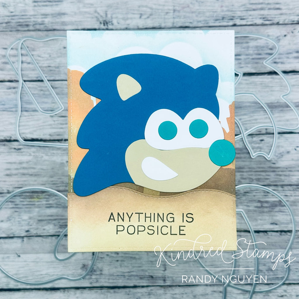 Cartoon Popsicle Craft Dies
