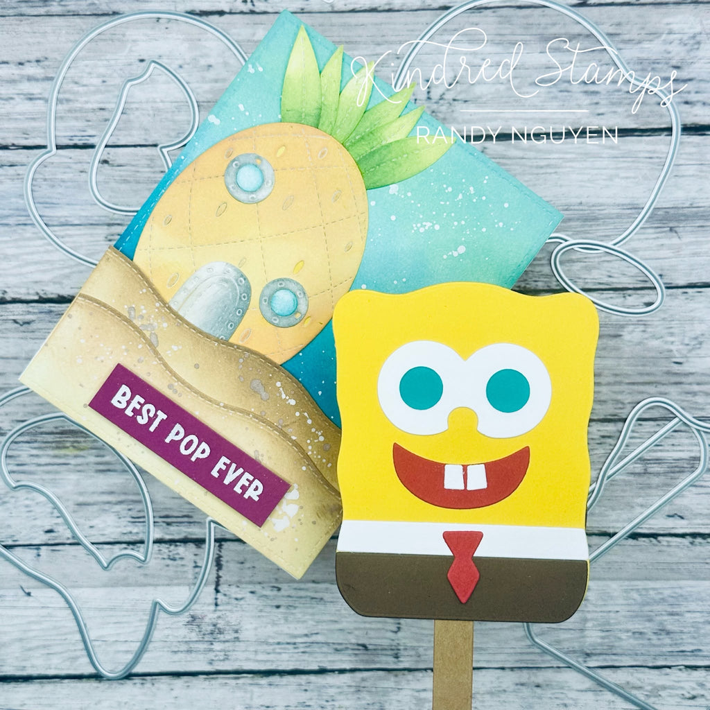 Cartoon Popsicle Craft Dies