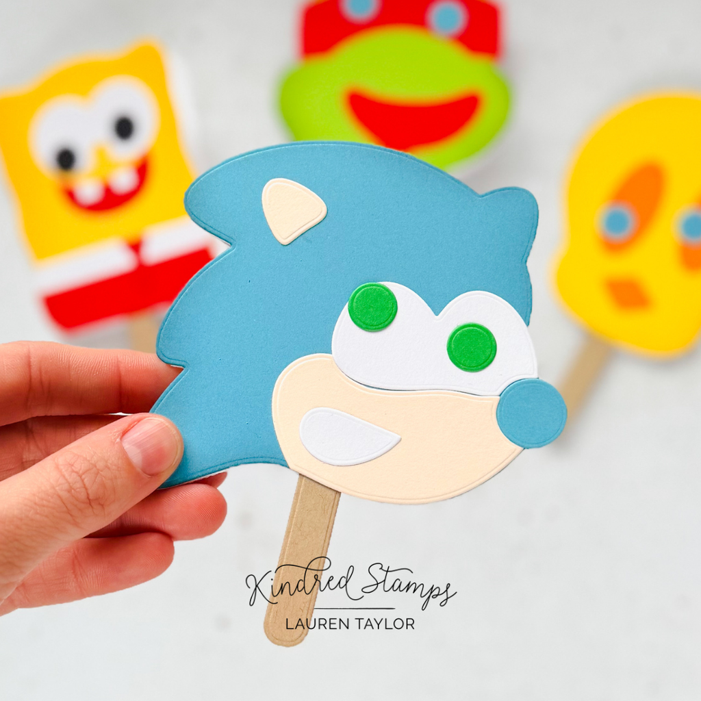 Cartoon Popsicle Craft Dies
