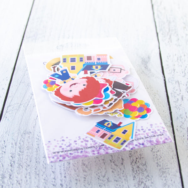 Adventure Friends Die Cut Ephemera