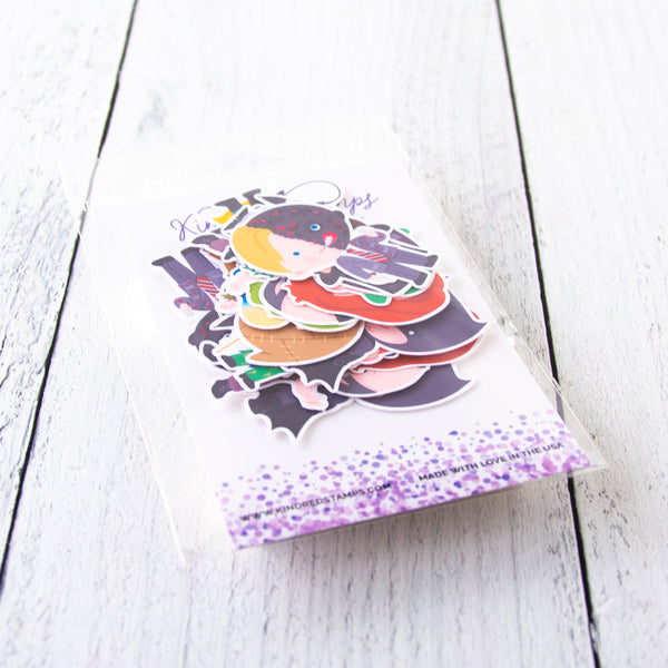 Bad Guys Have More Fun Color Die Cut Ephemera