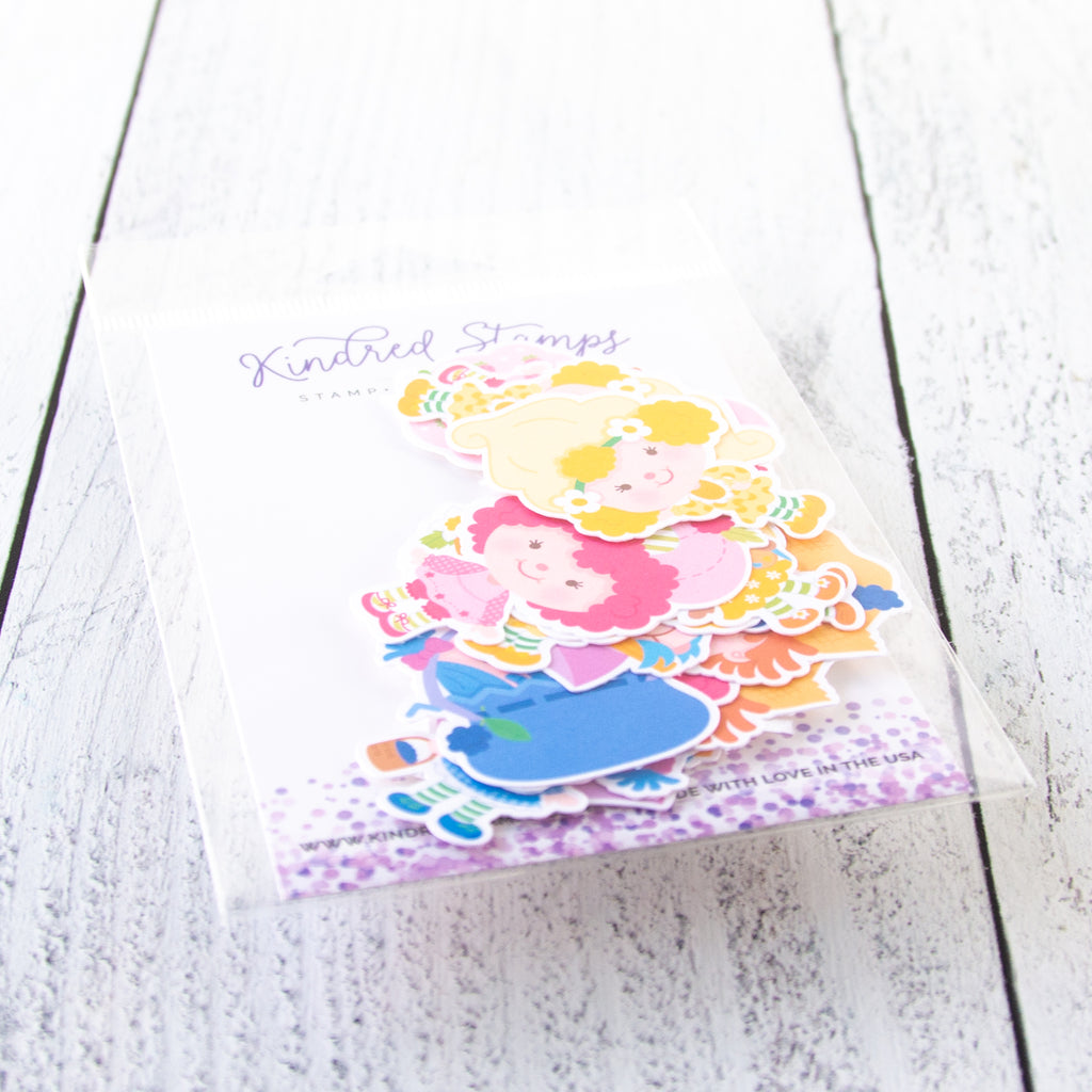 Fruit Friends Color Die Cut Ephemera