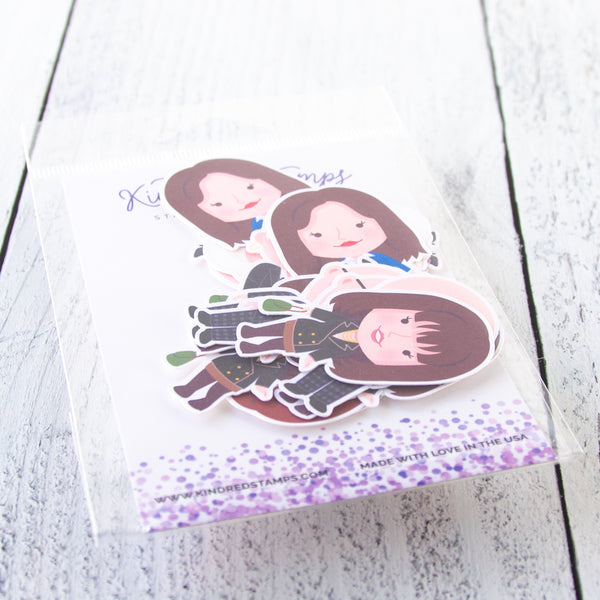 Rule the Runway Color Die Cut Ephemera