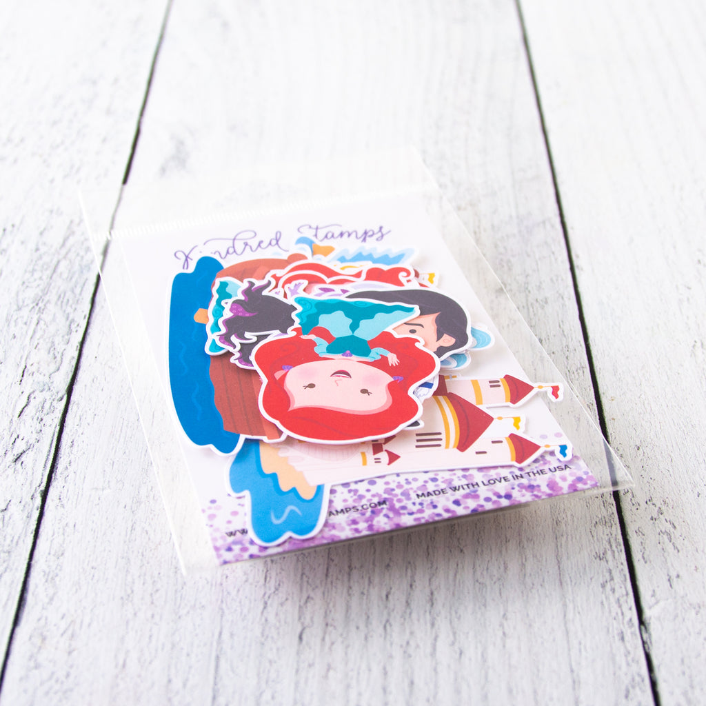 Ocean Royalty Die Cut Ephemera