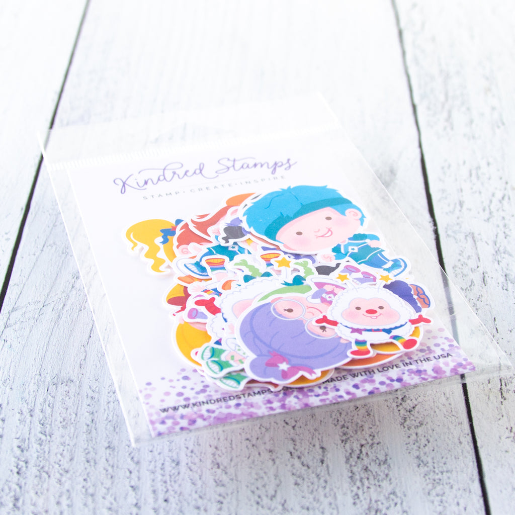 Prism Pals Color Die Cut Ephemera