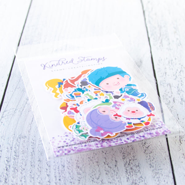 Prism Pals Color Die Cut Ephemera