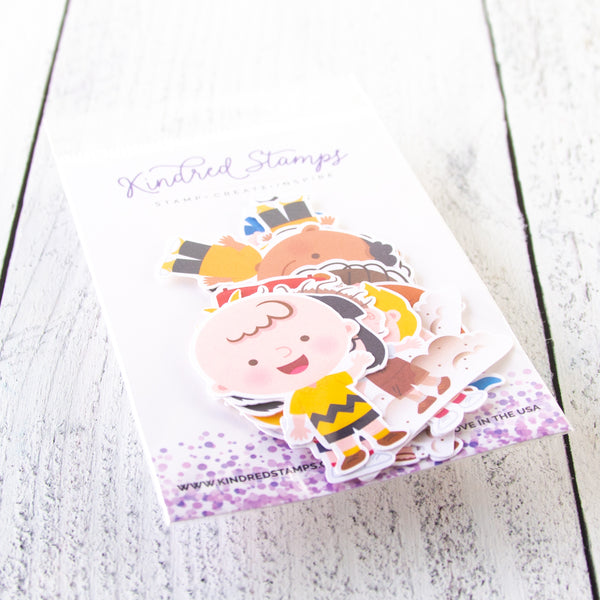 Great Box Color Die Cut Ephemera