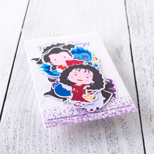 Villainous Die Cut Ephemera