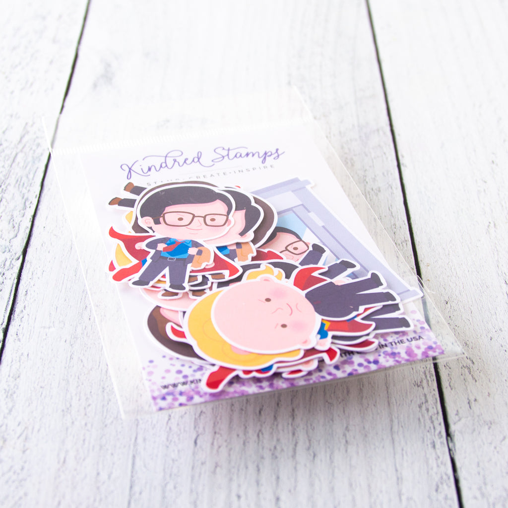 Unstoppable Colored Die Cut Ephemera