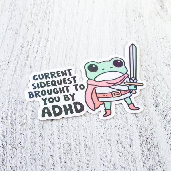 Current Sidequest brought to you by ADHD