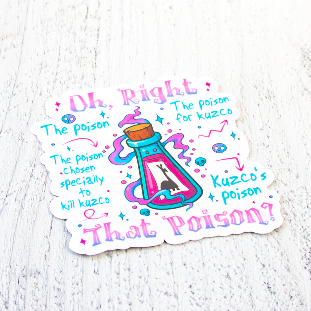 Poison Decal