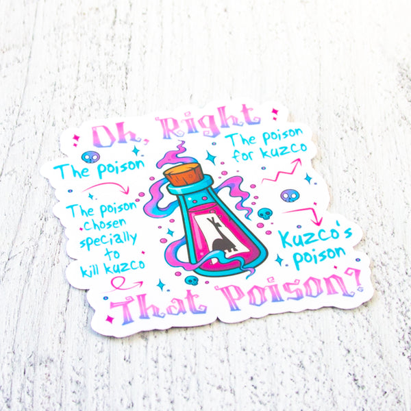 Poison Decal