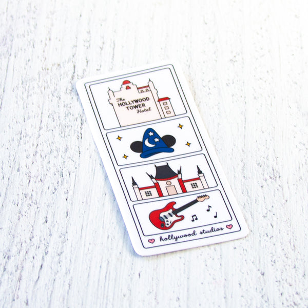 Movie Park Photostrip Decal