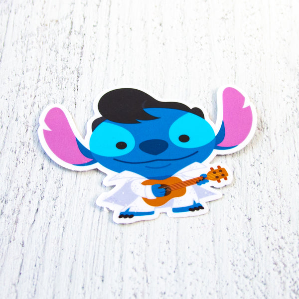 Alien Musician Decal