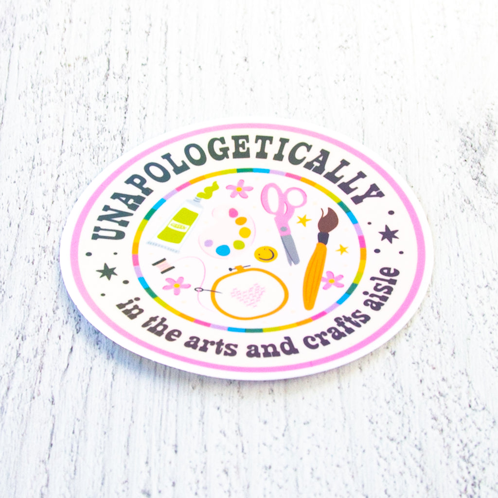 Arts and Crafts Aisle Decal