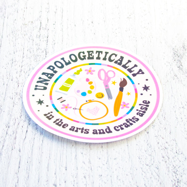 Arts and Crafts Aisle Decal