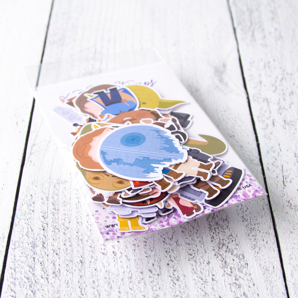 Galactic Color Die Cut Ephemera