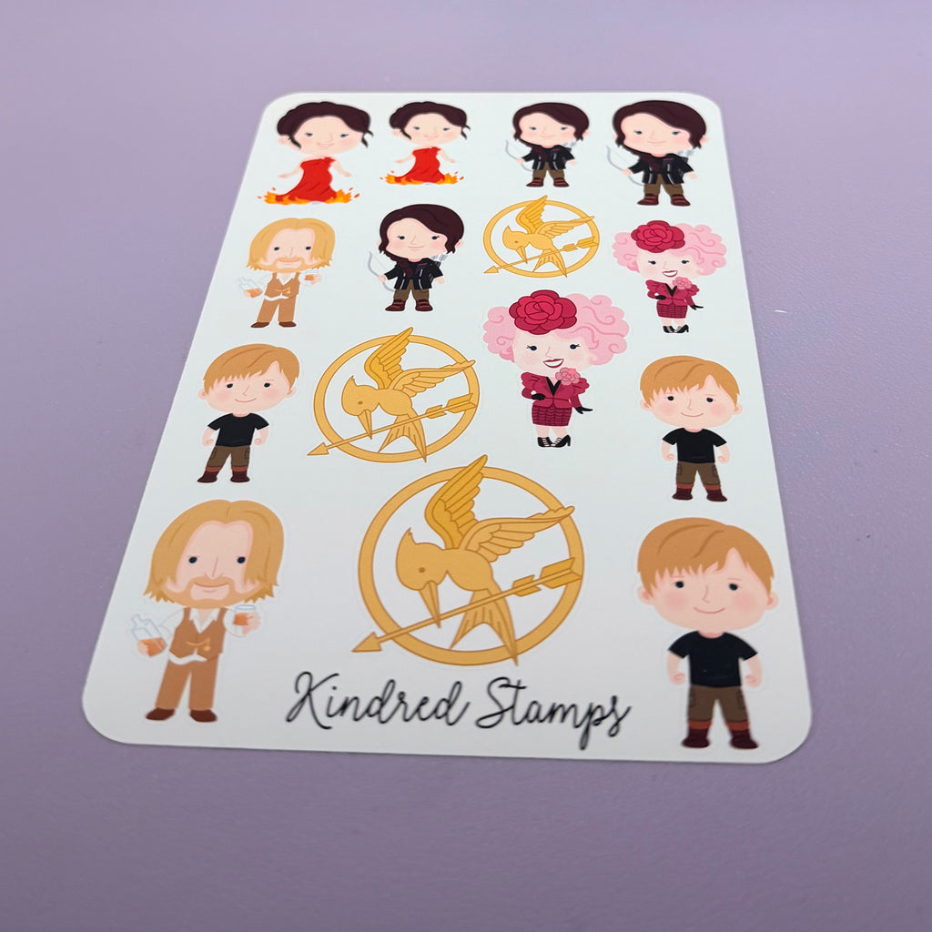 Tributes Sticker Sheet