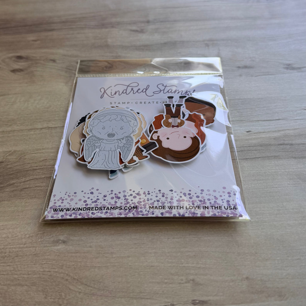 Time and Space Die Cut Ephemera