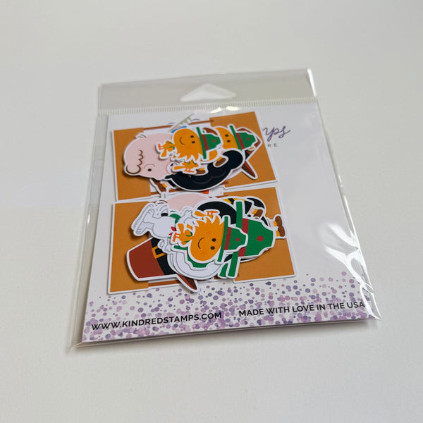 Comic Strip Scenes Die Cut Ephemera
