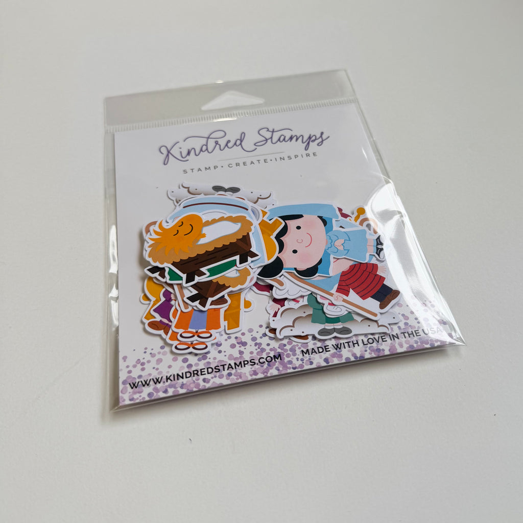 Nativity Play Die Cut Ephemera