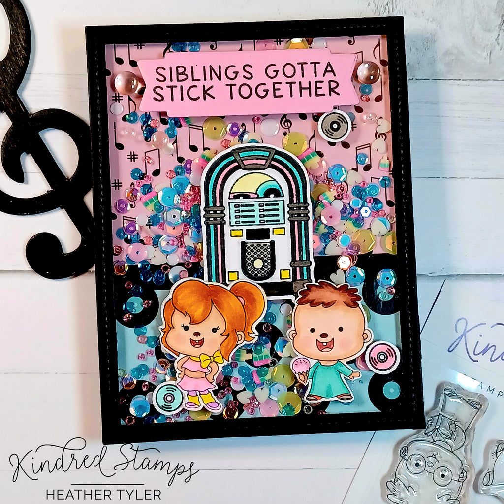 Stick Together Outline Dies