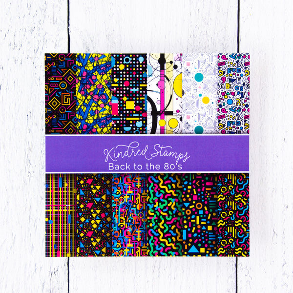 Back to the 80's Paper Pack