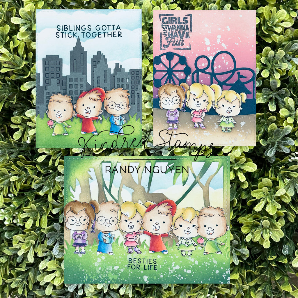 Stick Together Outline Dies
