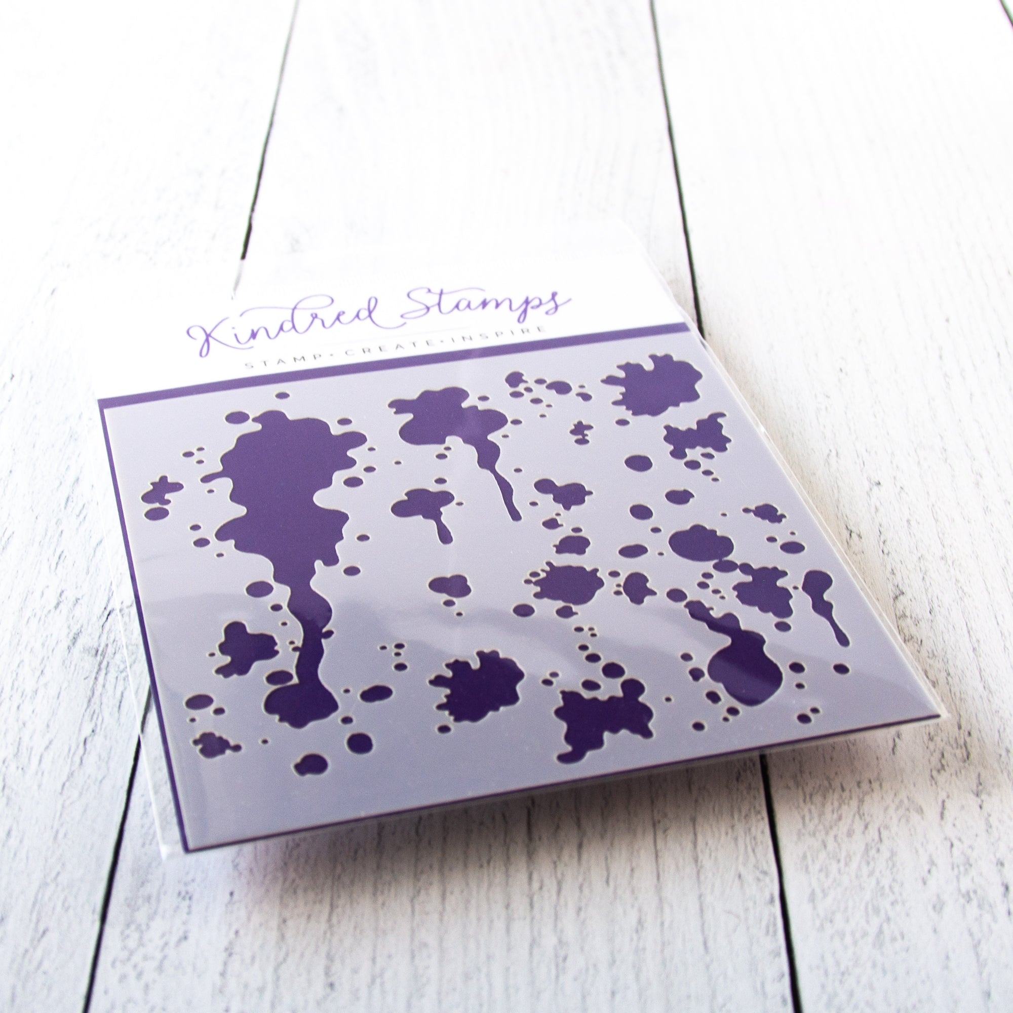 Distress Brick Stencil - Kindred Stamps