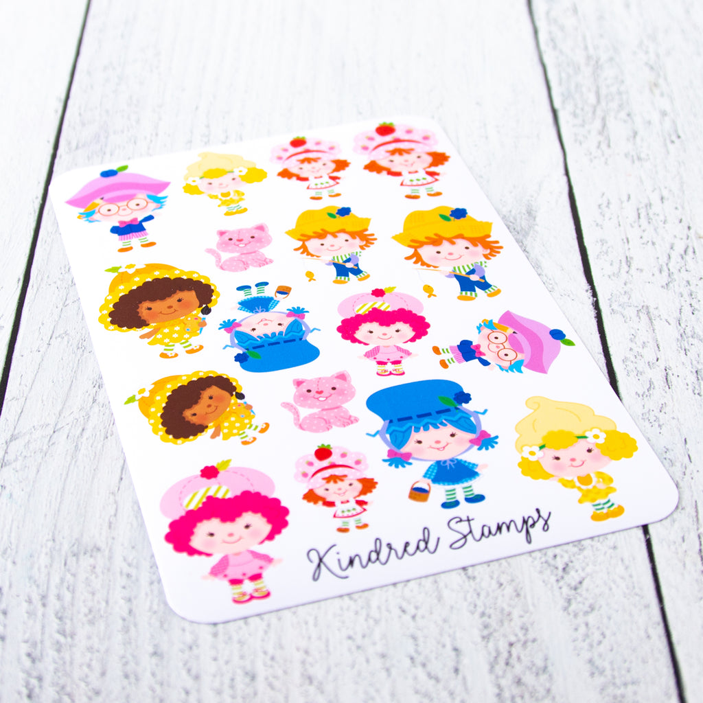 Fruit Friends Sticker Sheet