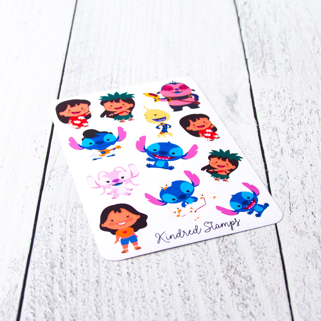 Ohana Sticker Sheet