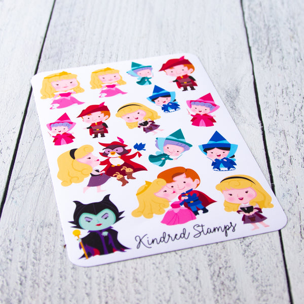 Once Upon a Nap Sticker Sheet