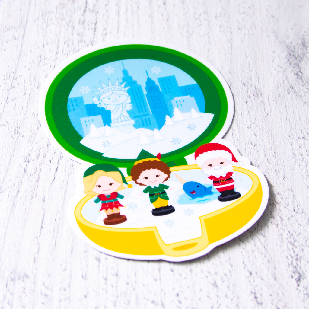 Mini Holiday Decal