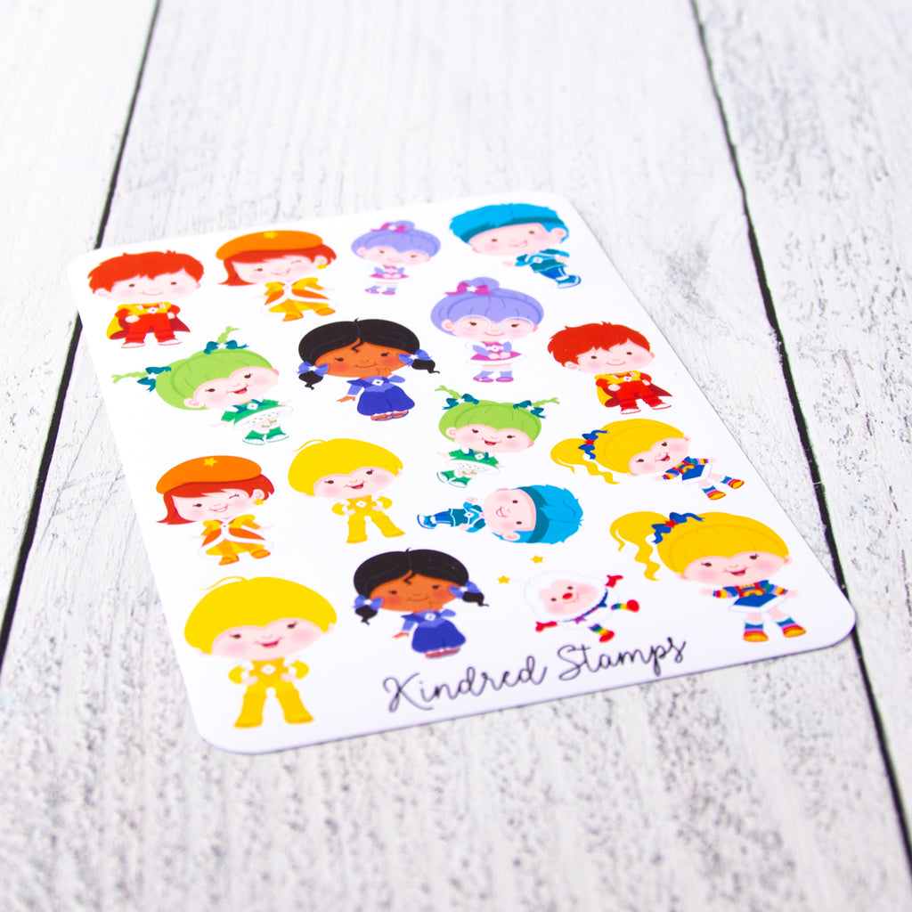 Prism Pals Sticker Sheet