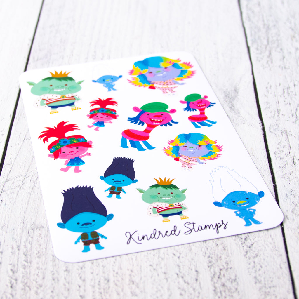 Sparkle Friends Sticker Sheet